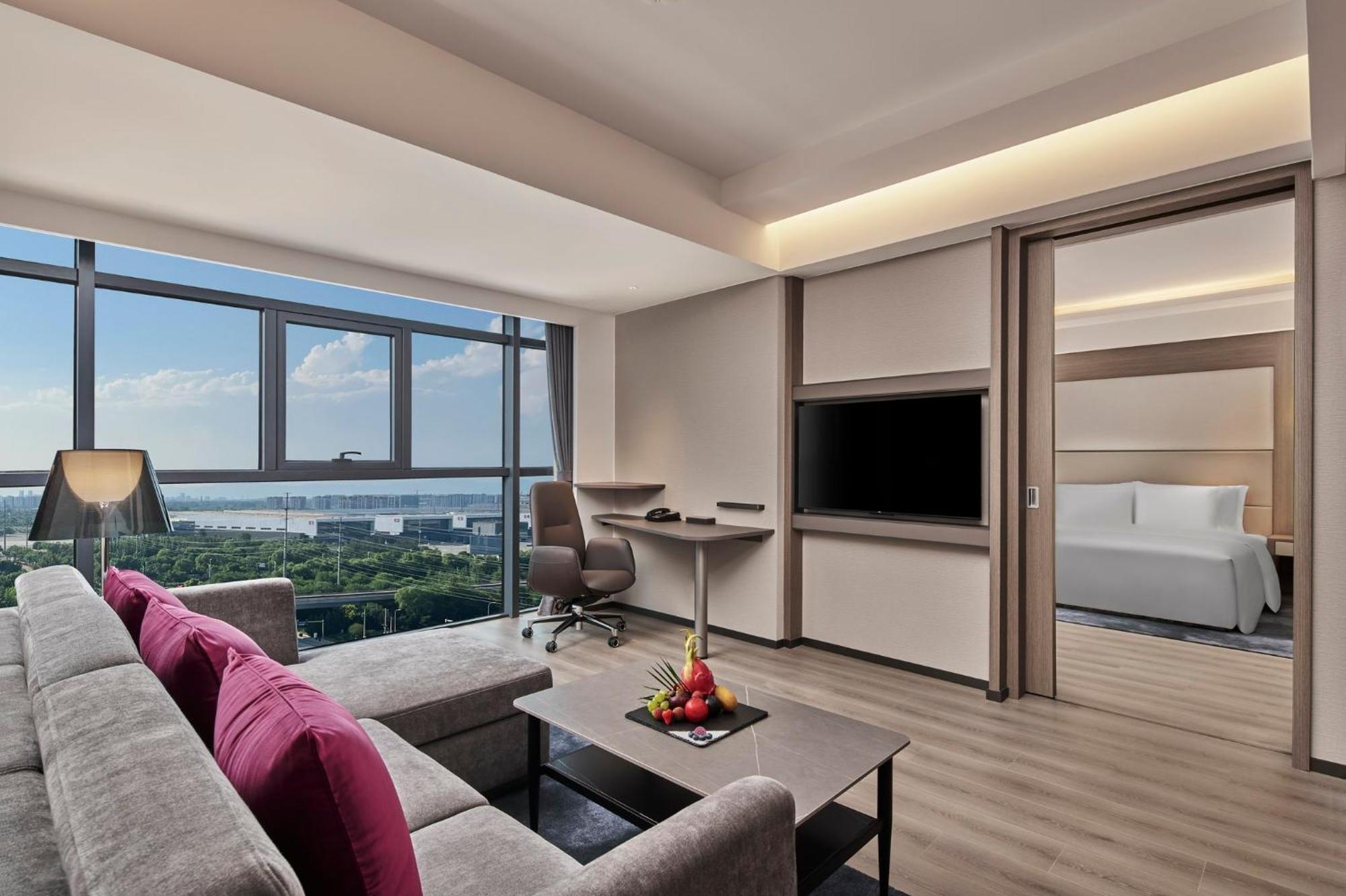 Crowne Plaza Beijing International Airport By Ihg Hotel Shunyi Eksteriør billede